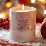 Αρωματικό Κερί, Χειροποίητο με Άρωμα Vanilla Cream, One Merry