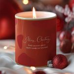 Αρωματικό Κερί, Χειροποίητο με Άρωμα Vanilla Cream, Xmas Deer