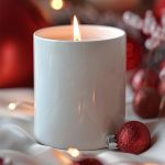 Αρωματικό Κερί, Χειροποίητο με Άρωμα Vanilla Cream, Teacher