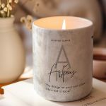 Αρωματικό Κερί, Χειροποίητο με Άρωμα Vanilla Cream, Life