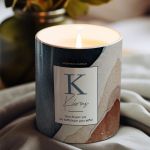 Αρωματικό Κερί, Χειροποίητο με Άρωμα Vanilla Cream, Minimal