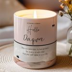 Αρωματικό Κερί, Χειροποίητο με Άρωμα Vanilla Cream, Grateful Life