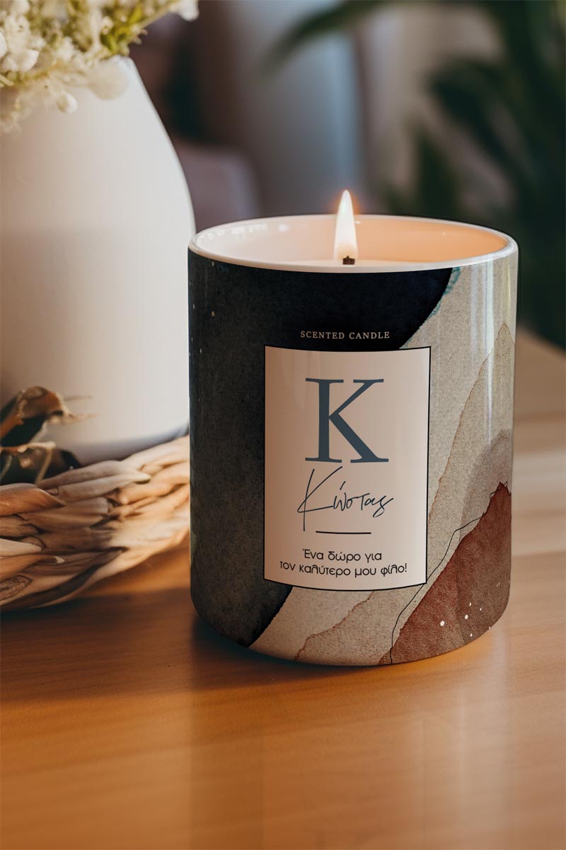 Αρωματικό Κερί, Χειροποίητο με Άρωμα Vanilla Cream, Minimal