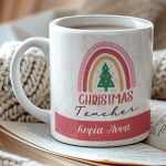 Δώρο για Δασκάλους Κούπα Χριστουγεννιάτικη- Christmas Teacher