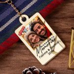 Χριστουγεννιάτικο Μπρελόκ Golden Mirror, Δώρο για Ζευγάρι