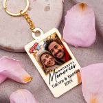 Χριστουγεννιάτικο Μπρελόκ Golden Mirror, Δώρο για Ζευγάρι