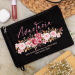 Κομψό Μαύρο Τσαντάκι & Νεσεσέρ Καλλυντικών, Δώρο για Μαμά