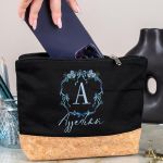 Δώρο για Μητέρα Μεγάλο Μαύρο Τσαντάκι & Νεσεσέρ με Φελλό