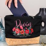 Πρακτικό Μαύρο Μεγάλο Τσαντάκι & Νεσεσέρ από Φελλό