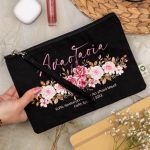 Κομψό Μαύρο Τσαντάκι & Νεσεσέρ Καλλυντικών, Δώρο για Μαμά