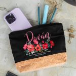 Πρακτικό Μαύρο Μεγάλο Τσαντάκι & Νεσεσέρ από Φελλό