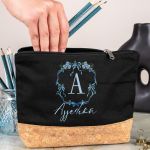 Δώρο για Μητέρα Μεγάλο Μαύρο Τσαντάκι & Νεσεσέρ με Φελλό