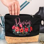 Πρακτικό Μαύρο Μεγάλο Τσαντάκι & Νεσεσέρ από Φελλό