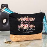 Μεγάλο Τσαντάκι & Νεσεσέρ με Φελλό για Χριστουγεννιάτικο Δώρο