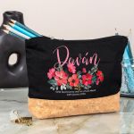 Πρακτικό Μαύρο Μεγάλο Τσαντάκι & Νεσεσέρ από Φελλό