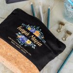 Δώρο για Γιαγιά Μεγάλο Μαύρο Τσαντάκι & Νεσεσέρ με Φελλό