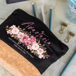 Κομψό Μαύρο Τσαντάκι & Νεσεσέρ Καλλυντικών, Δώρο για Μαμά