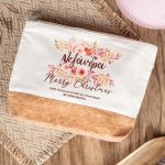 Μεγάλο Τσαντάκι & Νεσεσέρ με Φελλό για Χριστουγεννιάτικο Δώρο