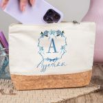 Δώρο για Μητέρα Μεγάλο Εκρού Τσαντάκι & Νεσεσέρ με Φελλό