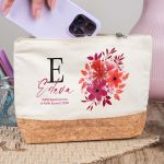 Πρωτότυπο Γυναικείο Δώρο, Εκρού Τσαντάκι & Νεσεσέρ με Φελλό