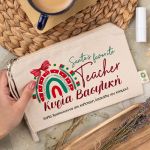 Χριστουγεννιάτικο Δώρο για Δασκάλα, Εκρού Τσαντάκι & Νεσεσέρ