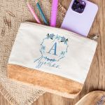 Δώρο για Μητέρα Μεγάλο Εκρού Τσαντάκι & Νεσεσέρ με Φελλό