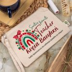 Χριστουγεννιάτικο Δώρο για Δασκάλα, Εκρού Τσαντάκι & Νεσεσέρ