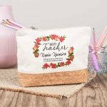 Μεγάλο Τσαντάκι & Νεσεσέρ με Φελλό, Χριστουγεννιάτικο Δώρο για Δασκάλα