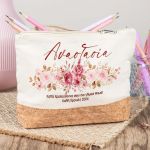 Κομψό Εκρού Τσαντάκι & Νεσεσέρ Καλλυντικών, Δώρο για Μαμά