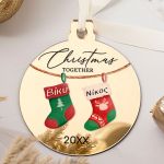 Στολίδι Χριστουγεννιάτικου Δέντρου με Όνομα, Together Forever