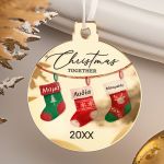 Στολίδι Χριστουγεννιάτικου Δέντρου με Όνομα, Just Us