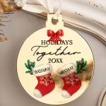 Στολίδι Χριστουγεννιάτικου Δέντρου με Όνομα, Snowy Paw