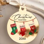 Στολίδι Χριστουγεννιάτικου Δέντρου με Όνομα, Just Us