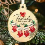 Στολίδι Χριστουγεννιάτικου Δέντρου με Όνομα, Family Matters