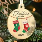 Στολίδι Χριστουγεννιάτικου Δέντρου με Όνομα, Together Forever