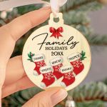 Στολίδι Χριστουγεννιάτικου Δέντρου με Όνομα, Family Moments