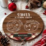Δίσκος Αγίου Βασίλη με το Όνομα του Παιδιού, Santa Is Coming