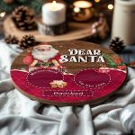 Δίσκος Σερβιρίσματος Αγίου Βασίλη με το Όνομα του Παιδιού