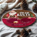 Δίσκος Σερβιρίσματος Αγίου Βασίλη με το Όνομα του Παιδιού