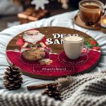 Δίσκος Σερβιρίσματος Αγίου Βασίλη με το Όνομα του Παιδιού