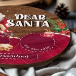 Δίσκος Σερβιρίσματος Αγίου Βασίλη με το Όνομα του Παιδιού