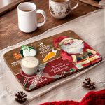 Δίσκος Σερβιρίσματος Αγίου Βασίλη με Αφιέρωση, Santa Gift