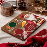 Δίσκος Σερβιρίσματος Αγίου Βασίλη με Αφιέρωση, Santa Gift