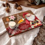 Δίσκος Σερβιρίσματος Αγίου Βασίλη με Αφιέρωση, Santa Gift