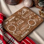 Δίσκος Αγίου Βασίλη με το Όνομα του Παιδιού, Christmas Joy