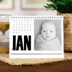 Ημερολόγιο Τοίχου ή Επιτραπέζιο 2025, Happy Wishes