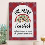 Ημερολόγιο Τοίχου ή Επιτραπέζιο 2025, Teacher's Merry Moments