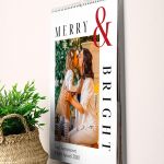 Ημερολόγιο Τοίχου ή Επιτραπέζιο 2025, Merry & Bright