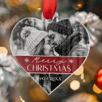 Στολίδι Χριστουγεννιάτικου Δέντρου με Φωτογραφία, Merry Xmas