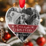 Στολίδι Χριστουγεννιάτικου Δέντρου με Φωτογραφία, Merry Xmas